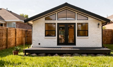Garage conversion ADU project in Dallas Fort Worth