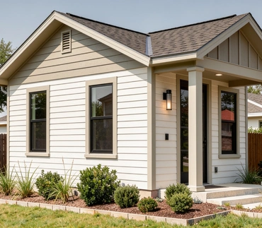 Detached ADU and backyard cottage project in Dallas Texas